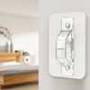 4 Pack Light Switch Cover Guard,Light Switch Lock With Glow