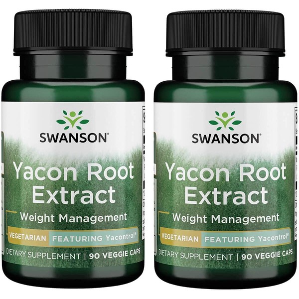 Swanson Yacontrol Yacon Root Extract 4:1 100 Milligrams 90 Veg