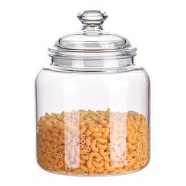 50 oz Small Unbreakable & Dishwasher Safe Airtight Food Storage Jar | Premium Plastic Shatterproof Apothecary Jars | An ideal Canister Container for Coffee, Cereal, Tea, Spices, Snack, Bath Salt