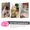GRIRIW Step Ball Gym Massage Ball Half Yoga Balancing Ball