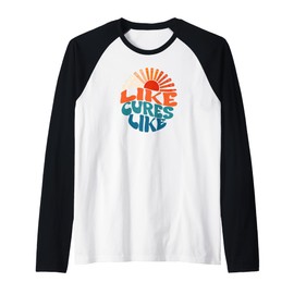 Like Cures Like Homeopathy Ambassador Raglan Baseball Tee
