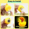 ZAGEVIVIN Light Up Rubber Duck Display with 16 Modes and
