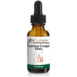 Trachea Cough Elixir - 2 fl oz - for Cats & Dogs (Picky Eaters) - Dry Hacking Cough