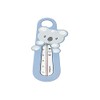 Babyono Baby Bad Thermometer - schwimmender Badethermometer (blau), 1 Stück