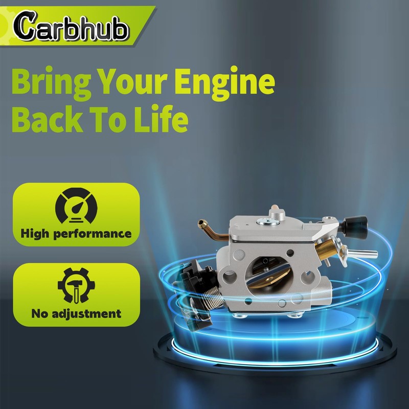 Carbhub C1M-EL37B Carburetor for Husqvarna 445 445E 450 450E Gas