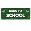 Back To School Chalk Board Banner 13 oz | Non-Fabric