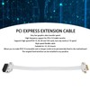 PCIE Extension Cable High Speed Flexible PCI Express 3.0 1X