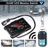 Universal 12V/24V Diesel Air Heater Controller with LCD Display and