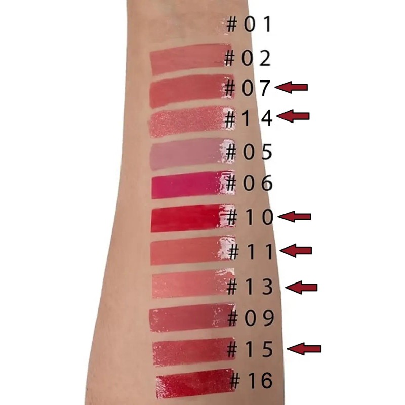 Set De 6 Labiales Líquidos Color Y Cobertura Precisa,intenso