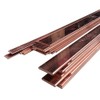 TEN-HIGH Copper Bus bar Flat 5mmx50mm, Copper Flat bar Stock