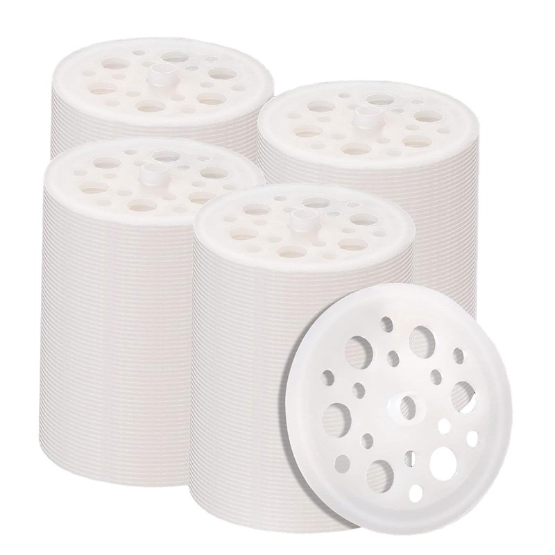TENOL 250 Pieces Foam Board Washers Plastic Flat Washer Accessory