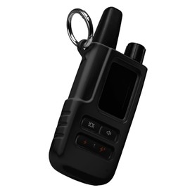 Fretime Silicone Protective Case for Jugbow Dog Shock Collar DT61 Remote with Carabiner (Black)