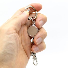 Radite LDKS-KR-28 Carabiner Reel Superior Standard Greige