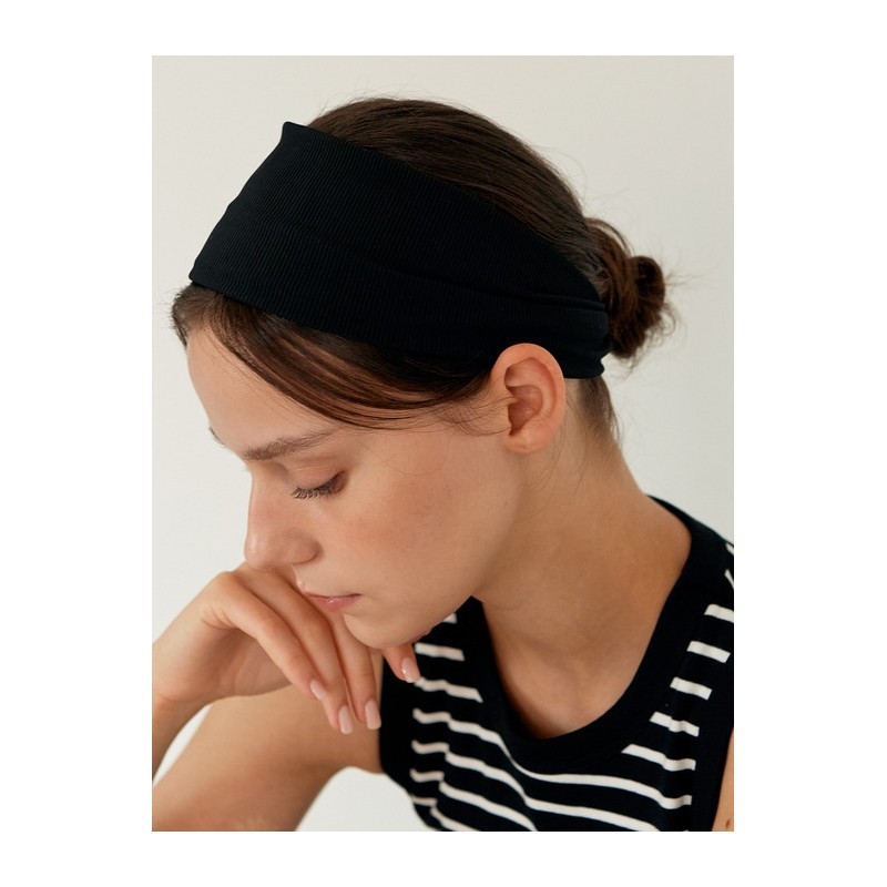 Light cross multi hair band 3colors / 라이트 크로스 멀티