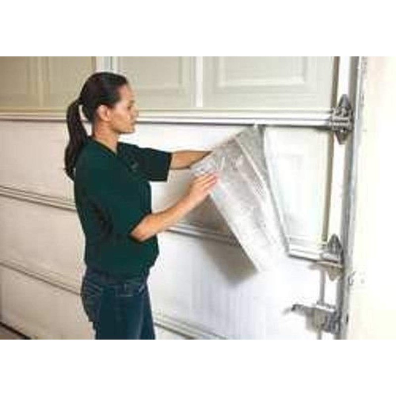 NASA TECH Reflective White Platinum Single Car Garage Door Insulation