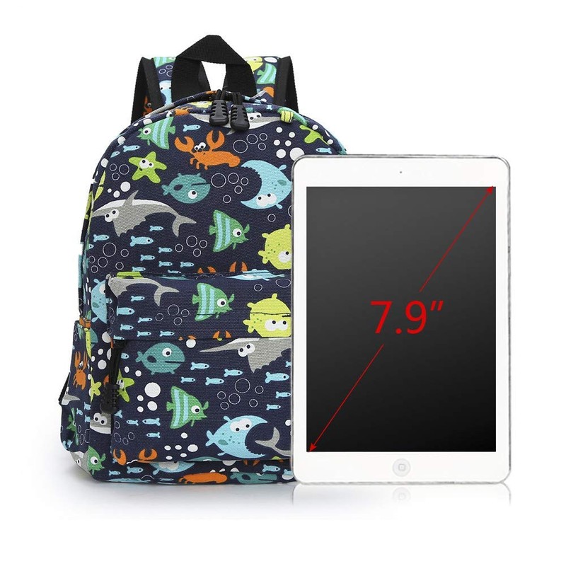 Kid Book Backpack Baby Child School Bag Kindergarten Canvas Daypack