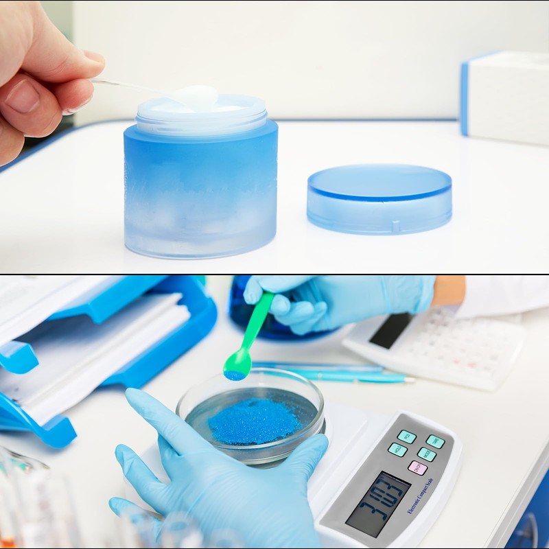 uxcell 100Pcs Plastic Measuring Spoons 20g/40ml Table Spoon Powder Scoops