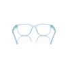 ARNETTE Eyeglasses AN 7250 U 2940 Frosted Light Blue/Demo Lens