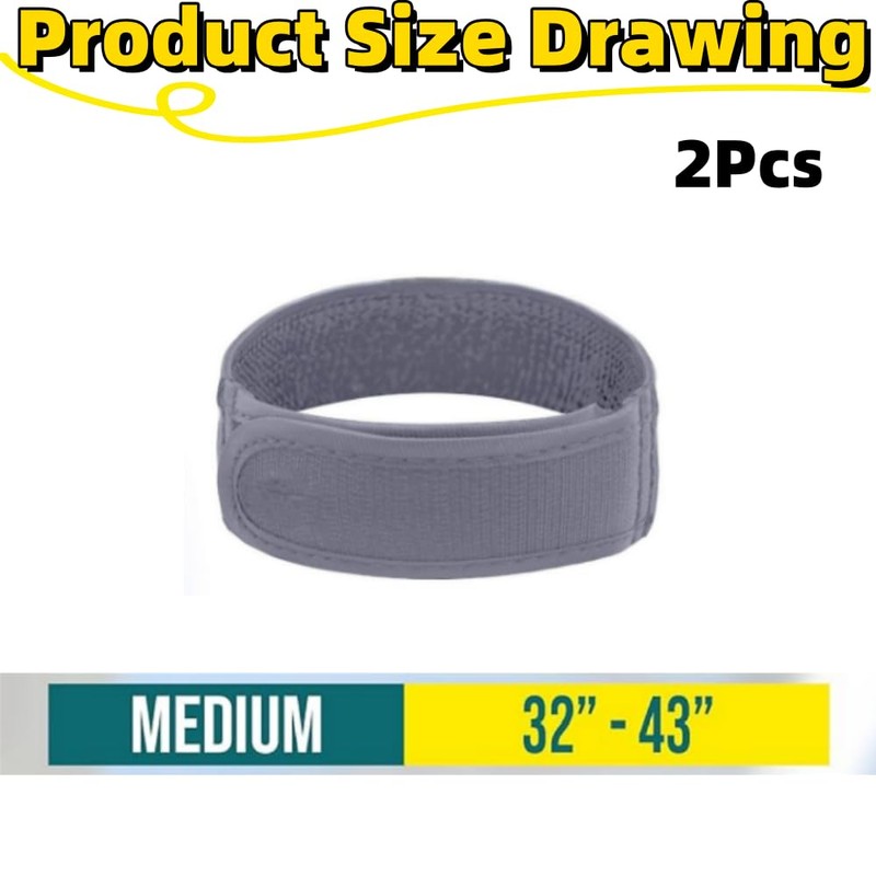 Jindizi No Buckle Belts for Men and Women, 2 Pack
