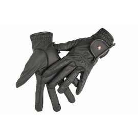 HKM Riding Gloves Professional Soft Black black Size:Large