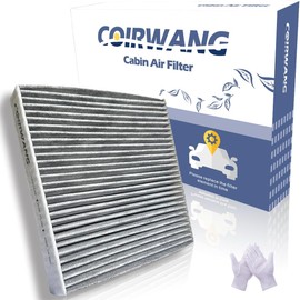 CF10134 Filtro de aire de cabina con carbón activado compatible con Honda Accord/Civic/CR-V/Passport/Pilot/Odyssey/Ridgeline, Acura MDX/RDX/RL/RLX/TL/TLX/TSX/ZDX - 80292-SDA-A01