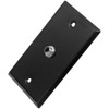 Seismic Audio - SA-PLATE44 - Black Stainless Steel Wall Plate