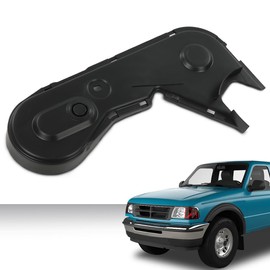 G-PLUS Timing Belt Cover Compatible with 1991-1994 Ford Ranger 2.3L 140cid Engine/1991-1993 Ford Mustang 2.3L 140cid Engine F3ZZ6019A, F1ZZ6019A, F37E6E011AA