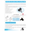 WILCHES PIGGYBACK FLOAT SWITCH WITH ADJUSTABLE COUNTERWEIGHT FOR SUMP PUMP,