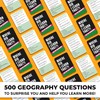 Quokka Trivia Card Game with 500 Questions in Geography –
