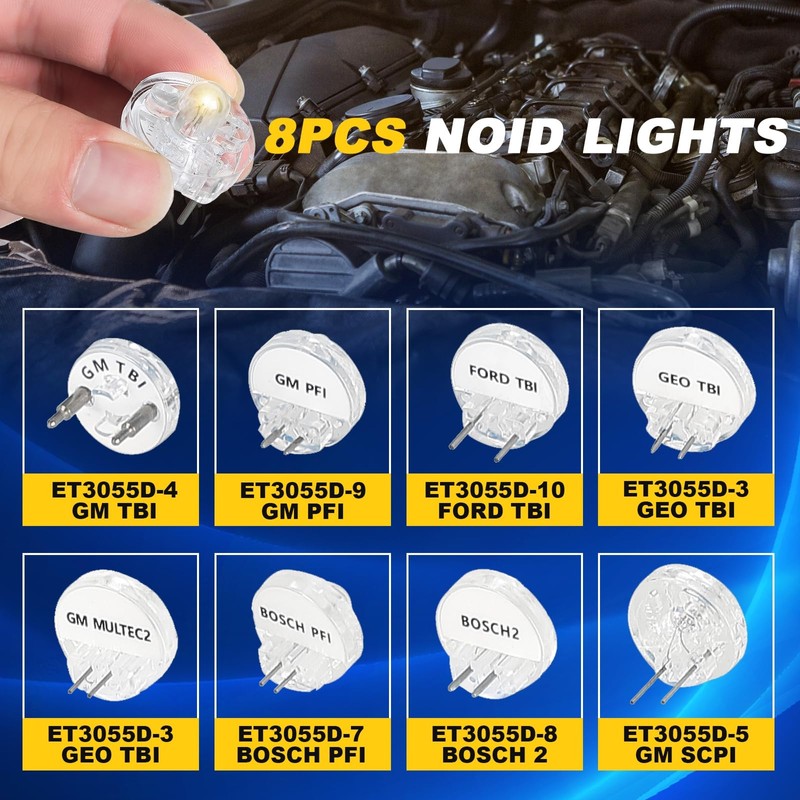 DASBET Noid Light Test Kit 11 Pieces | Fuel Injector
