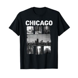 Illinois Chicago Skyline Chi Town T-Shirt