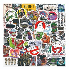 50Pcs Film Ghostbusters for Laptop Phone Water Bottles Skateboard Luggage Car Bumper, etc FJKT