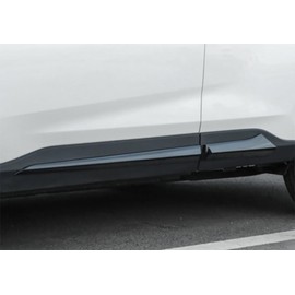 ANUNFRRE Car Accessories Fit for Toyota RAV4 2019-2024 ABS Exterior Body Side Door Molding Guard Cover Trims （Glossy Black） 4PCS Set