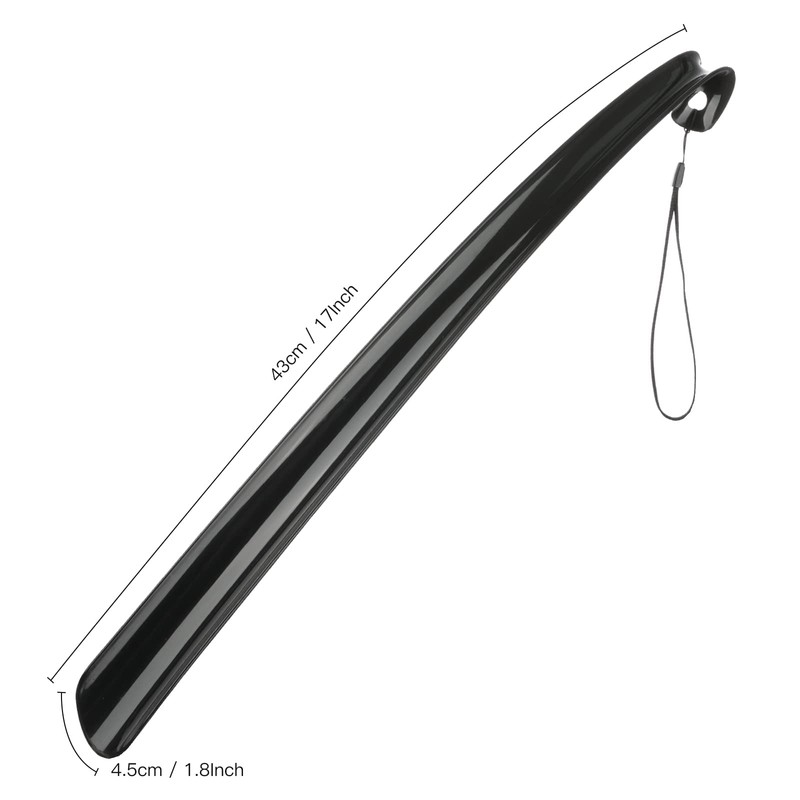 PCEEL Shoe Horn 17"/43cm Long - 2 Pack - Shoe
