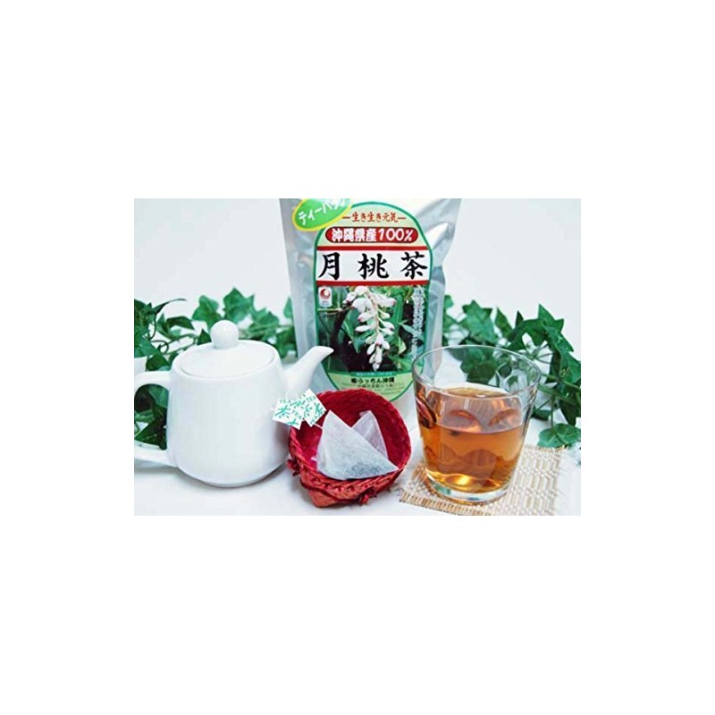 Tsuki Momocha Tea Pack (0.07 oz (2 g) x 25