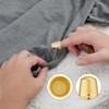 JEYORZY 8 Piece Thimble, Adjustable Fingertip Protector Set, Thimble Finger
