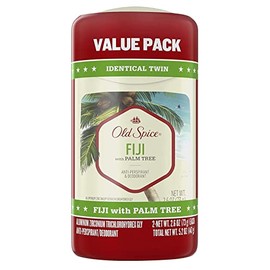 Old Spice Deodorant 2.6 Ounce Figi Value Two At Once (Pack of 3)