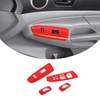 ABS Car Look Interior Door armrest Window Switch Panel Cover