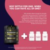 Creatina Micronizada Nutrigenius Micronized Creatine Monohydrate 5000mg BCAA 211 HMB