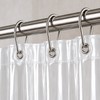 Clear PEVA Shower Curtain Liner for Bathroom – Waterproof Design