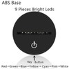 Night Lights Smalody 3D Optical Illusion Multi-Colored Change Touch Controlled