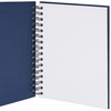 Rössler Soho A5 Wiro Bound Notebook with Plain Paper/Elasticated Closure
