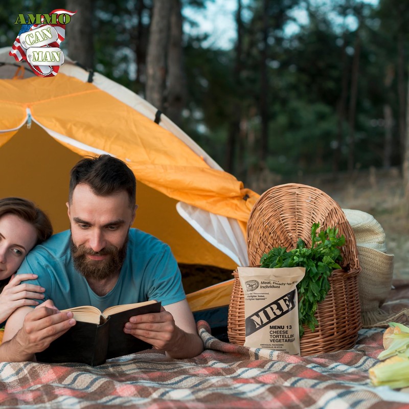 MREs (Meals Ready-to-Eat) Box B, Genuine U.S. Military Surplus, Menus