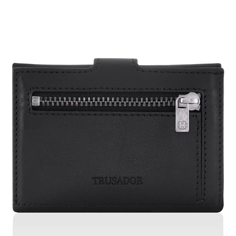 Trusador Venice Men & Women Trifold Wallets Full Grain Leather