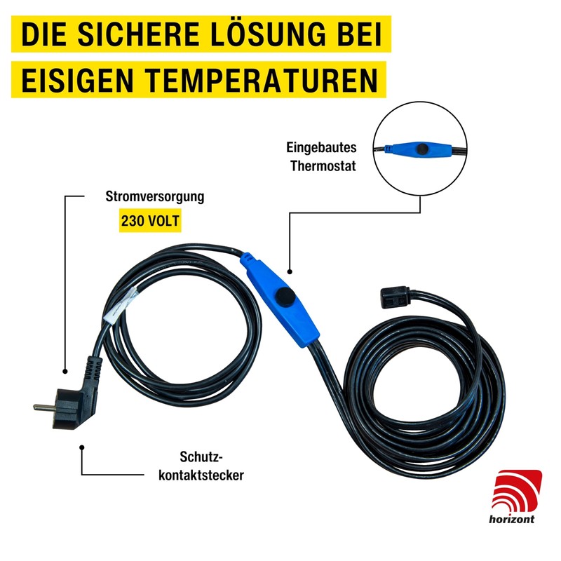Arndt Frost-Protected Heating Cable 220 - 240 V 17 W