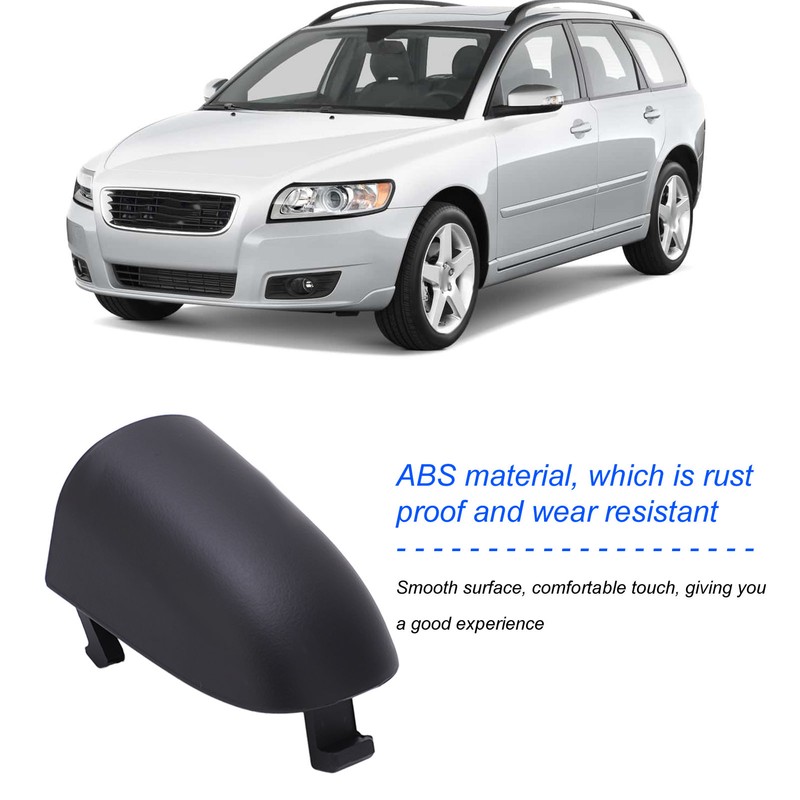 Car Parking Handbrake Handle Lever Cap Black ABS Plastic 31329236