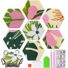 Diamond Painting Coasters, DINGHENG 7 Pieces Diamond Art Hexagonal Coaster