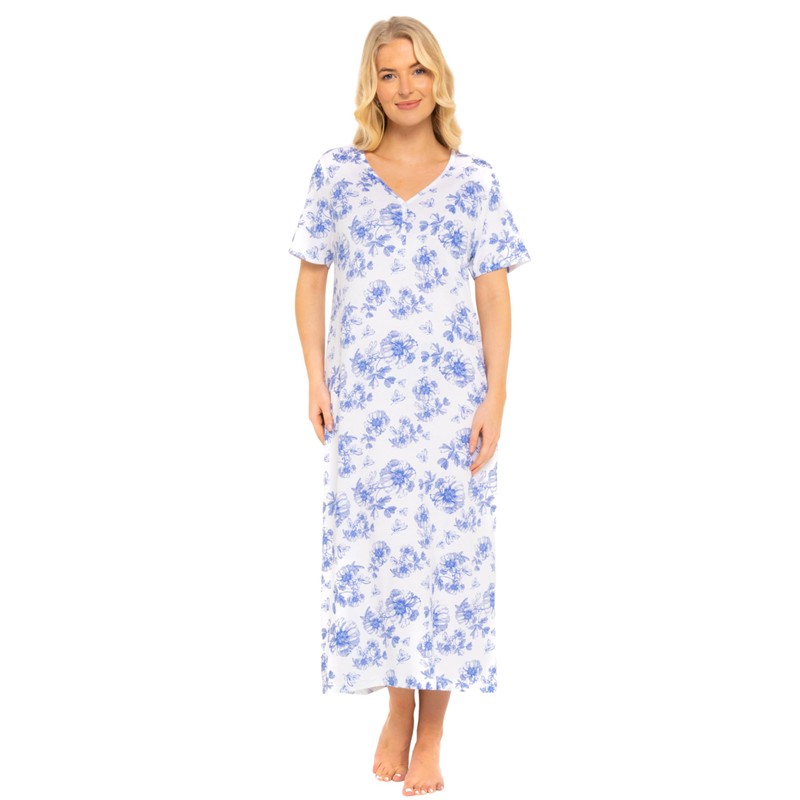 Suzy & Me Plus Size 100% Jersey Cotton Nightshirt (CHINA