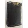Black Leather Case Pouch For S.T. Dupont Minijet Lighter, New