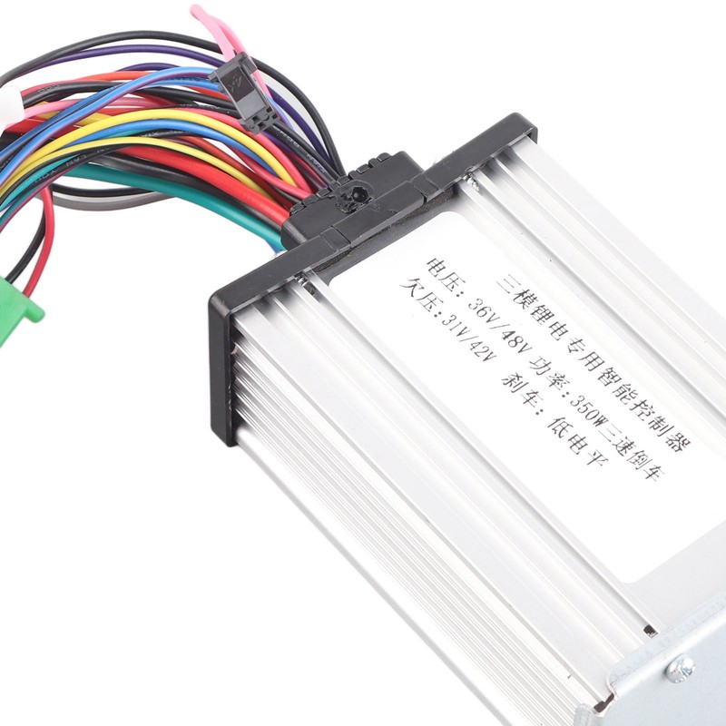 36V 48V 350W Electric Bike Brushless Motor Controller 3 Speed